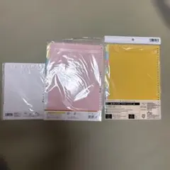 DAISO ルーズリーフ 、仕切りシート 、インデックス A4 묶음 판매 。