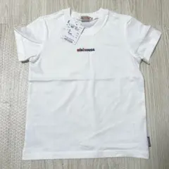 【新品タグ付き】MIKIHOUSE ホワイト Tシャツ 100