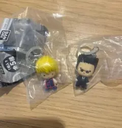 HUNTER×HUNTER めじるしアクセサリー　クラピカ　レオリオ