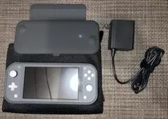 美品 Nintendo Switch Lite グレー 本体 ケース付き