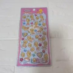 正規品 LOONEY TUNES トゥイーティー プチドロップステッカーのサムネイル