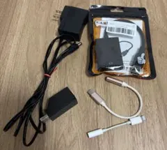 USB変換ケーブル、オーディオケーブルセット