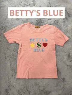 ★即購入可　BETTY'S BLUE 半袖Tシャツ　夏物　レディース　ピンクのサムネイル