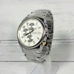 ドルチェ＆ガッバーナ ステンレス クロノグラフ D&G 電池新品 動作〇程度〇のサムネイル