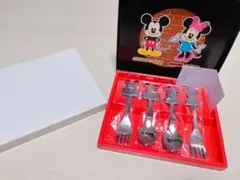 ミッキー ミニー スプーン フォークセット新品未使用