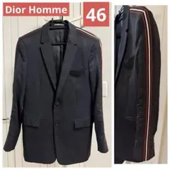 17AW美品Dior Homme アームライン ウールテーラードジャケット 46のサムネイル