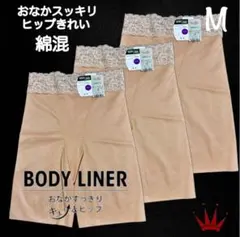 ＊トリンプ ボディライナー001 裏綿素材3分丈ショーツ Mサイズ 3点のサムネイル