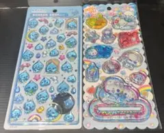 ボンボンドロップシール しずくちゃん ウォーターinシール あわわ2点まとめ売り