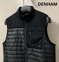 DENHAM デンハム 好デザイン キルティング 中綿 ベスト メンズ Lのサムネイル