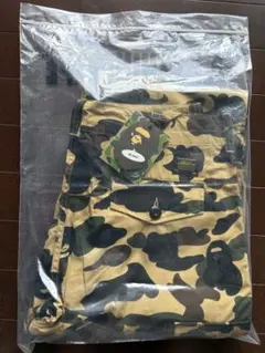 新品未使用 A BATHING APE 1stカモ 黄 カーゴパンツ 初期名作のサムネイル
