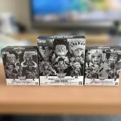 ワンピース ワールドコレクタブルフィギュア 3種セット開封品のサムネイル
