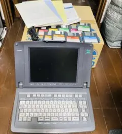 機種☆SHARP カラー液晶 ワープロ 書院 WD-VP2 取扱説明書付き - メルカリ