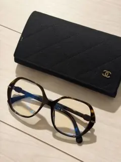 美品 CHANEL メガネフレーム べっ甲柄 サブレンズ付き - メルカリ