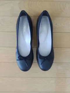 【美品】ヴェリココ　フラットバレエパンプス（1.5cm）ラクチンきれいシューズ