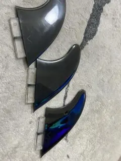 サーフボードフィン 3枚セット V3ロゴ入り
