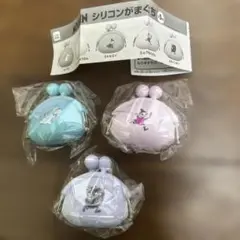 ムーミン　MOOMIN シリコンがまぐち3種セット　ガチャ