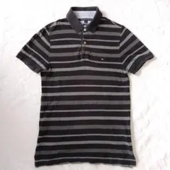 TOMMY HILFIGER スリムフィット ポロシャツ M メンズ 半袖