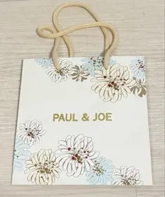 PAUL & JOE 花柄ショップ袋