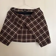 【JILL】JILLSTUARTチェック柄ミニスカート