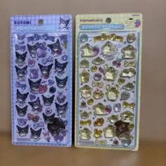 ボンボンドロップシール クロミ ポムポムプリン 2枚セット 新品未開封