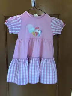 ドキンちゃん　コキンちゃん　ティアードワンピース