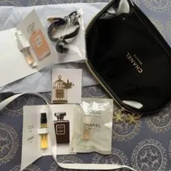 CHANEL シャネル 香水 ポーチ バスパウダー　セット　まとめ CHANEL シャネル 香水 ポーチ バスパウダー セット まとめ - メルカリ