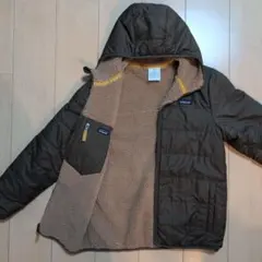【美品】Patagonia ボーイズ リバーシブル レディフレディフーディ XL
