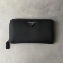 美品☆PRADA プラダ テスート 長財布 ジップアラウンド M506 ナイロン
