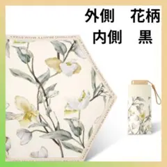 日傘　折りたたみ　遮光　可愛い　アート　内側デザイン　晴雨兼用　ＵＶ 　おしゃれ