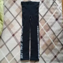 ジェニィラブ　レギンス黒　130㎝