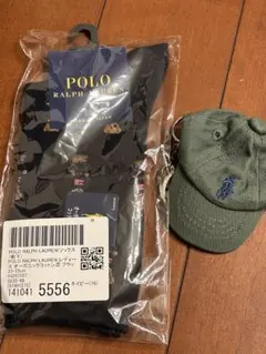 POLO RALPH LAUREN ソックスとミニキャップセット