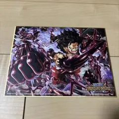 ONE PIECE トレクル ルフィ 色紙