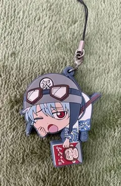 銀魂　坂田銀時　ラバーキーホルダー