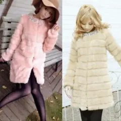 新品　radyコート　即完売品　ファーコート