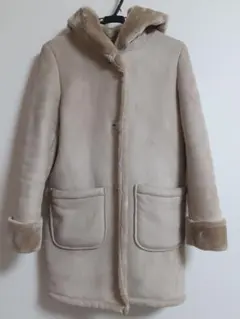 【美品】ムートンコート　ビューティアンドユース