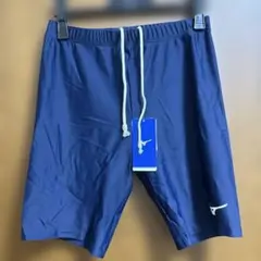 ミズノ　サッカーインナーパンツ　スパッツ　ネイビー　XL