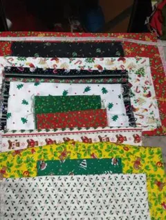 ★★パッチワーク用布地 クリスマス用