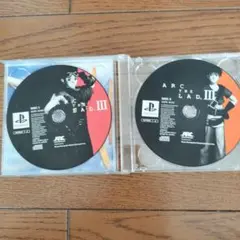 ARC THE LAD III ディスク2枚+マニュアル付き