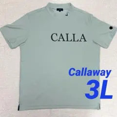 キャロウェイ CALLAWAY 半袖モックネックTシャツ 3Lサイズ ゴルフ