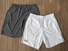 処分価格！　UNDER ARMOUR ショートパンツ 2枚セット メンズのサムネイル