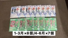ONEPIECEBASESHOP アクリルブロックチャーム芽14個 4月〜6月 - メルカリ