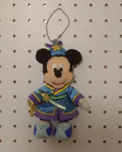 七夕ミッキーマウス ぬいぐるみバッジ