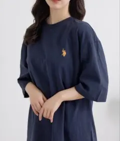 U.S. POLO ASSN. 半袖Tシャツ ネイビー　セール