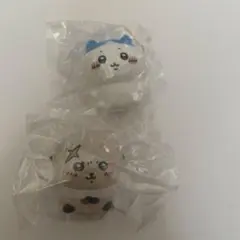 ちいかわ　ソフビパペットマスコット2　ハチワレ　ラッコ