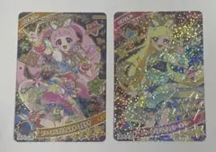 ひみつのアイプリ　スペースバズリウムスターズピンク　ブルー　ひまり　みつき