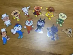 アンパンマン キャラクター 壁飾り　12枚セット