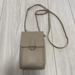 レディースショルダーバッグスマホバッグミニバッグ美品