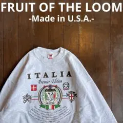 USA製！【FRUIT OF THE LOOM フルーツオブザルーム】スウェット