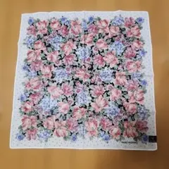 MARIO VALENTINO ハンカチ 花柄 ドット　新品未使用のサムネイル