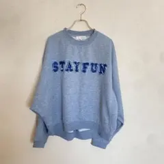 《LOGO DAYS》グレー スウェット　【L 】